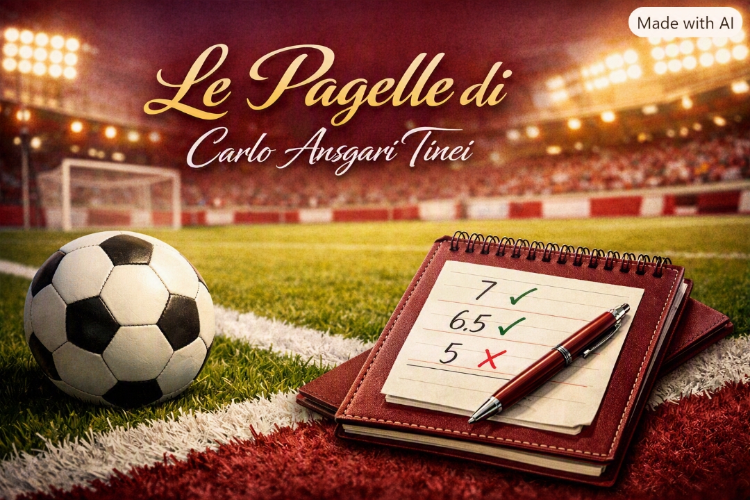 Le pagelle di Carlo Ansgari Tinei