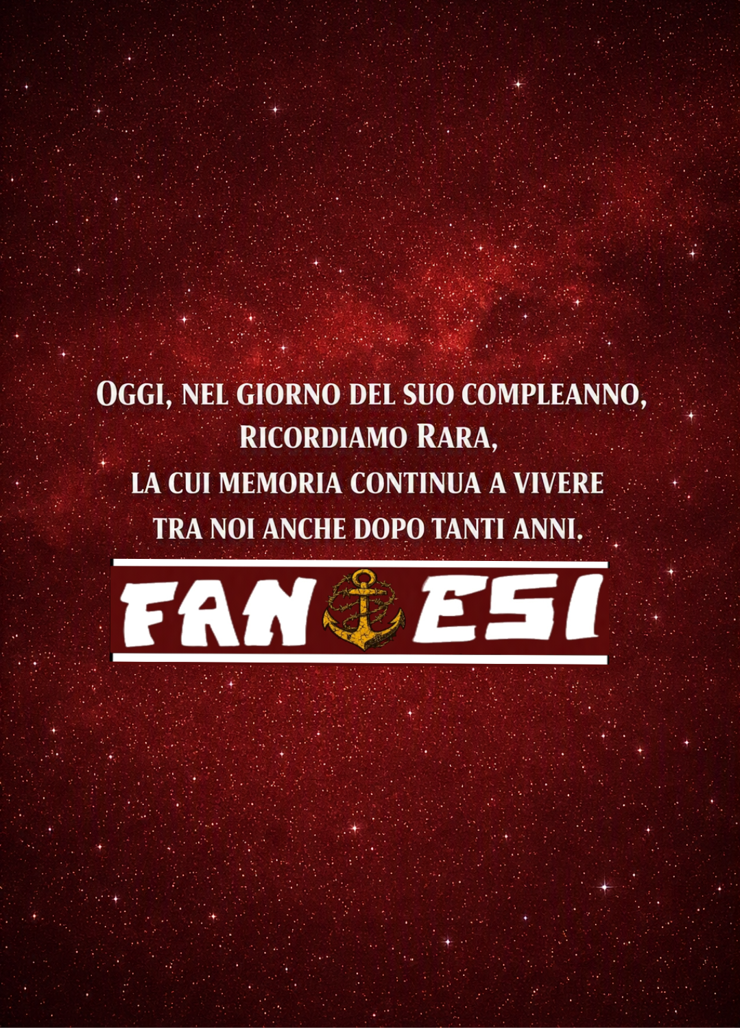 RICORDO DI RARA